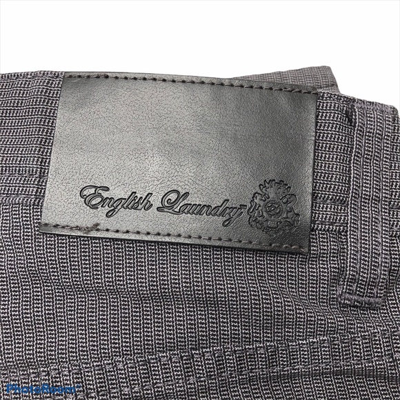 Men’s English Laundry Walker Gray Print Pants - Picture 3 of 16